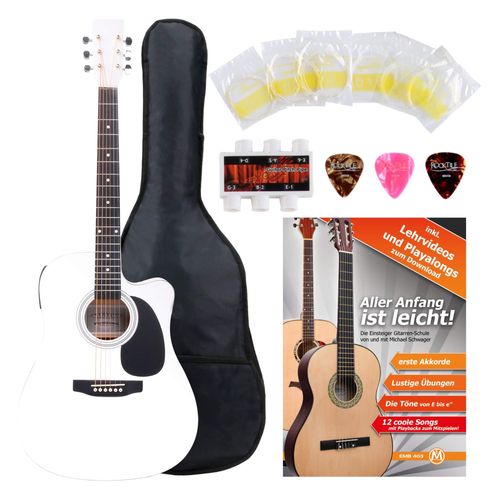 comparatif guitare blanche
